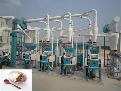 T Flour Milling Process Equipment Maize Wheat Corn Flour Meal Grits