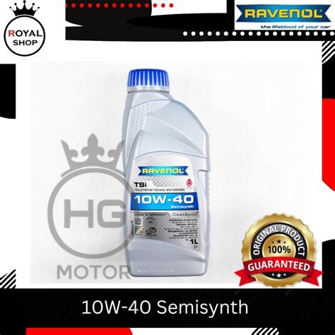 Jual Oli Ravenol Tsi W Liter Original Made In Germany Shopee