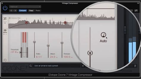 Izotope Ozone Vintage Compressor Tutorial Youtube