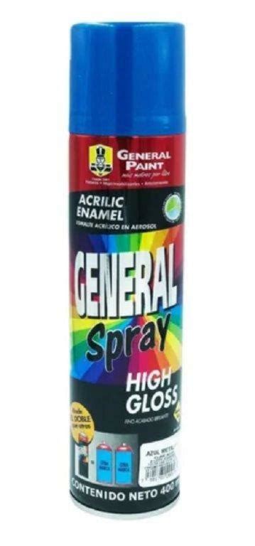 PINTURA EN AEROSOL AZUL METALICO 400ML GENERAL PAINT