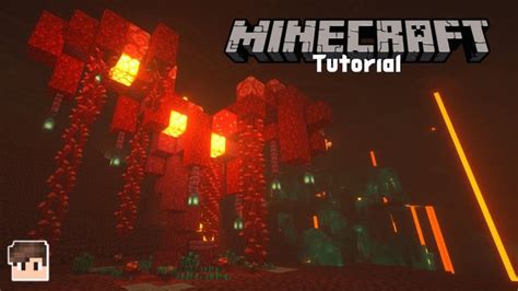 Minecraft Tutorial How To Make Custom Nether Trees