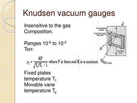 Ppt High Pressure And Vacuum Measurement 2007 Chem 21 Presented To