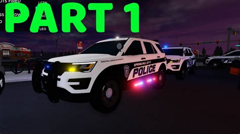 Roblox Berkeley County Patrol Part 1 First Day Youtube