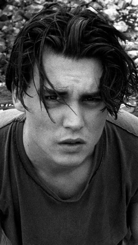 Johnny Depp Long Hair Young - Long Hair