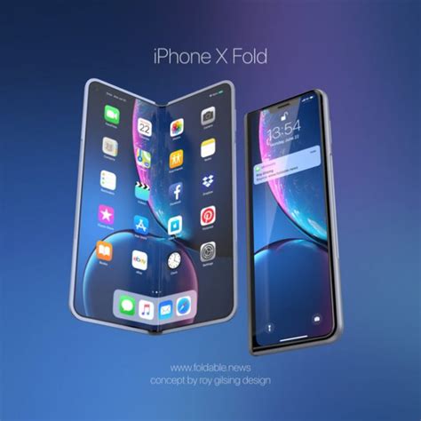 IPhone X Fold Proposes New Approach For Apple Foldable Phone