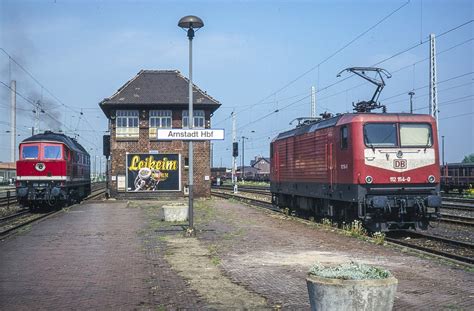 112 154 232 408 Arnstadt Hbf 160597 Foto M Ritzau Bahnbilder