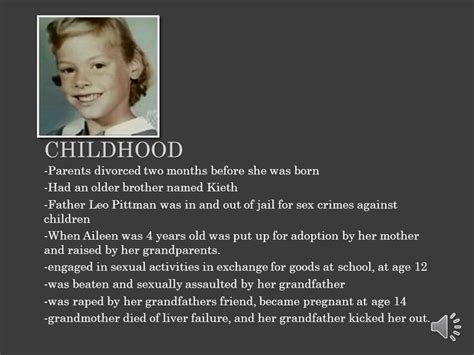 Aileen wuornos childhood trauma - jmpase