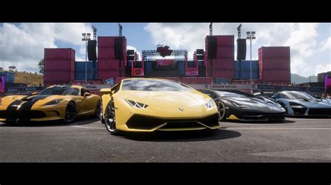 Forza Horizon Th Anniversary Cinematic Intro Youtube