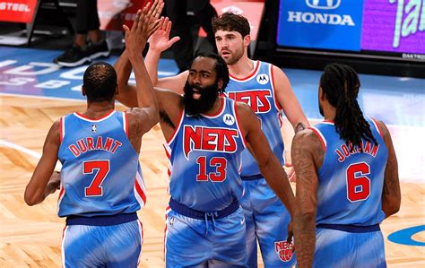 Nets 122 Magic 115 James Harden Posts Triple Double In Brooklyn Debut