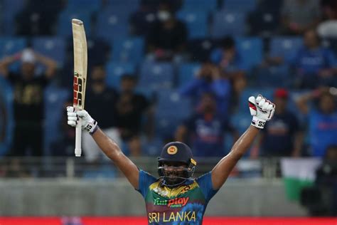 Bhanuka Rajapaksa Celebrates After Helping Sri Lanka Ice The Chase