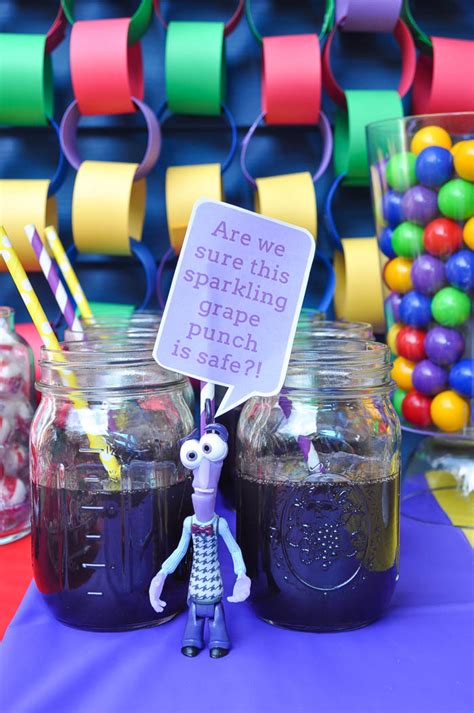 Inside Out Party Ideas The Love Nerds