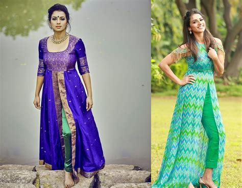 21 Kurti From Old Saree Designs Saree Reuse Ideas Bling Sparkle