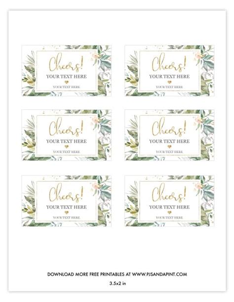 mini champagne bottle labels | Custom champagne bottle labels, Custom ...