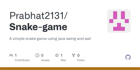 Github Prabhat Snake Game A Simple Snake Game Using Java Swing