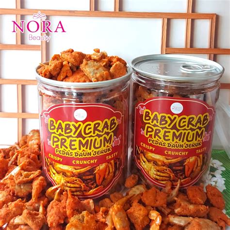 Lamongan Special Crispy Baby Crab Snackspicy Crispy Crab Premium Can