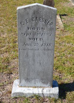 Charles F Gardner Find A Grave Memorial