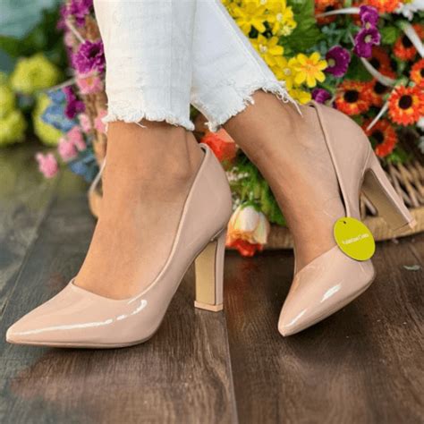 Valentino Conte Nude Patent Court Heels Millars Shoe Store