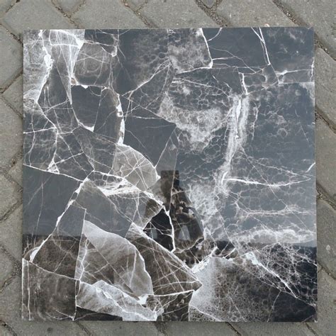 Jual Granit Motif Marmer Hitam Murah Prime Gp Tiles Zarinda Dark Grey