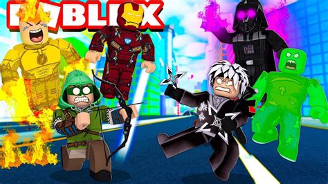 NOVOS PODERES NA CIDADE DO ROBLOX SUPER HERÓIS VS SUPER VILÕES MAD