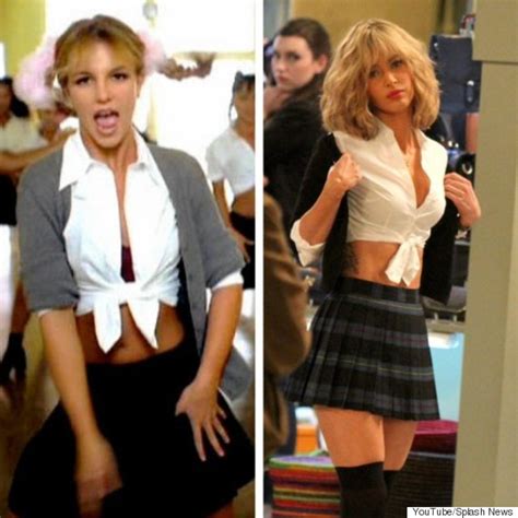 Megan Fox Channels Britney Spears' Schoolgirl Look In A Blond Wig | HuffPost Entertainment