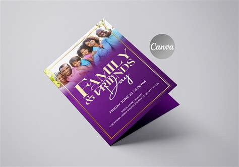 Family and Friends Day Program, Family and Friends Day Brochure, Church ...