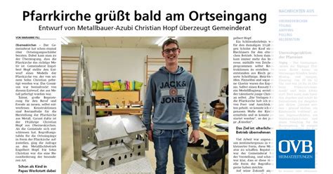 Pfarrkirche Gr T Bald Am Ortseingang Ovb Heimatzeitungen