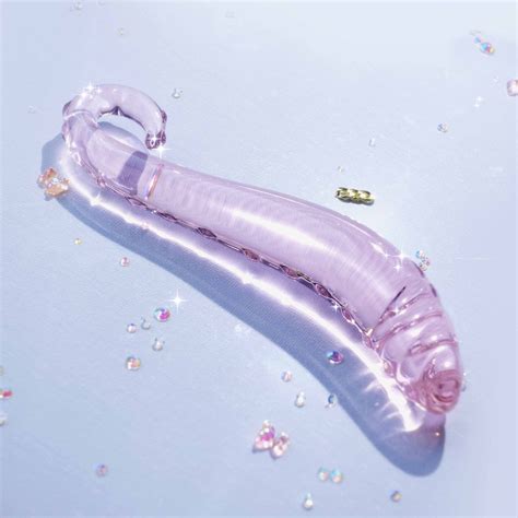 Glass Tentacle Dildo Glow In The Dark Dildo BDSM Pink Etsy