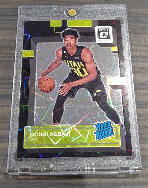 Panini Donruss Optic Basketball Ochai Agbaji Black