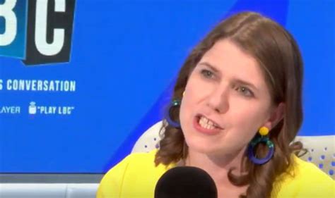 Brexit News Jo Swinson Squirms As Radio Host Tells Her Poll Results