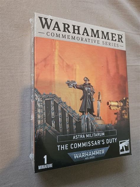 Event Only Astra Militarum Commissar March Warhammer World Uk For