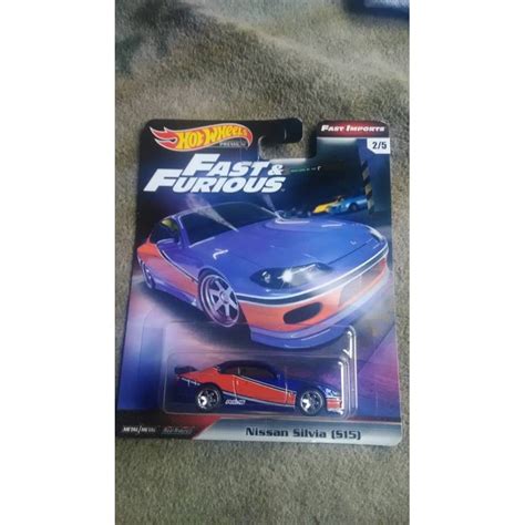 Hot Wheels Premium Nissan Silvia S15 Mona Lisa Fast And Furiuos Fast Imports Shopee Malaysia