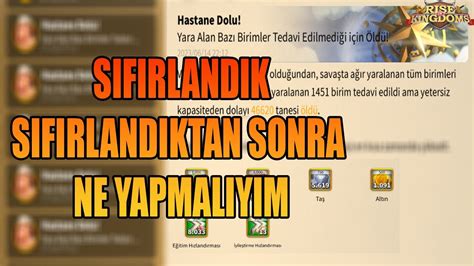 Sifirlandiktan Sonra Ne Yapmaliyim Neler Yapmam Gerek Rise Of