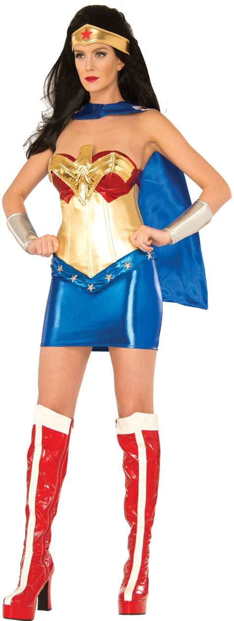 Adult Deluxe Wonder Woman Sexy Costume