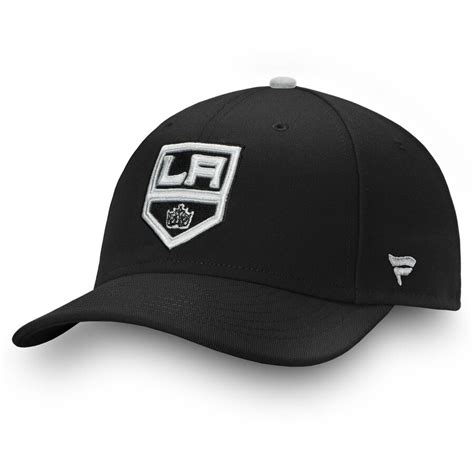 Men S Los Angeles Kings Fanatics Branded Black Power Play Fitted Hat