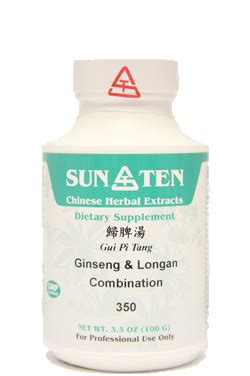 Ginseng Longan Combination G Herbal List