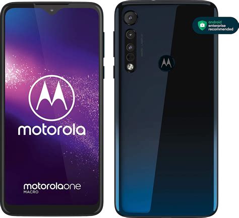 Motorola One Macro Smartphone Dual Sim Pantalla Max Vision Hd