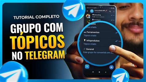 Como Criar Um Super Grupo No Telegram Grupo T Picos Youtube