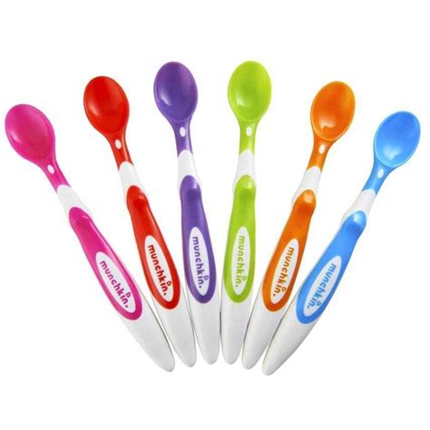 Munchkin Soft Tip Infant Spoon 6 Count Bpa And Phthalate Free 6