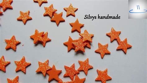 Silvys Handmade Estrellas De Goma Eva Para Decoraci N Y Manualidades