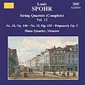 Dima Quartet Spohr String Quartets Complete Vol 12 No 33 Op 146 No