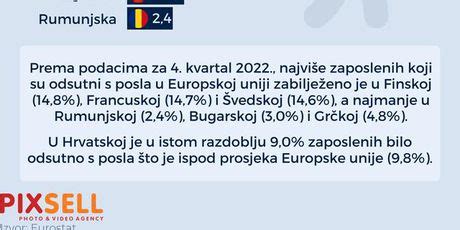 Jesu Li Hrvati Rekorderi Po Bolovanju Pogledajte Tko U Europskoj Uniji