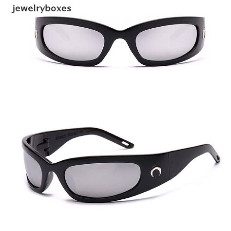 [jewelryboxes] Rectangular Sunglasses Vintage Outdoor Cycling Sports