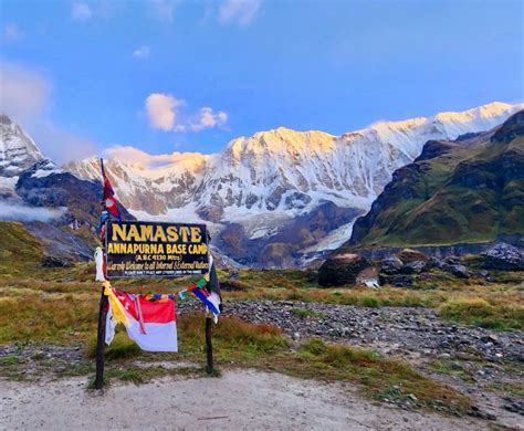 Au D Part De Pokhara Trek Guid De Jours Au Camp De Base De L