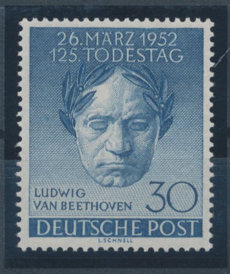 Berlin 1952 Ludwig van Beethoven Mi Nr 87 geprüft Schlegel BPP