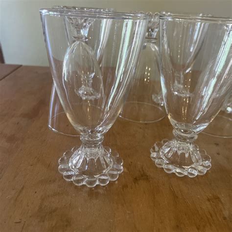 Anchor Hocking Berwick Boopie Iced Tea Glasses Water Goblets Set Of