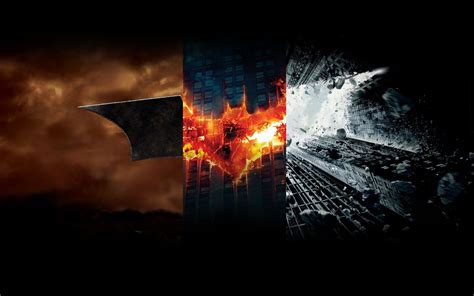 Batman Trilogy Logo HD Wallpaper