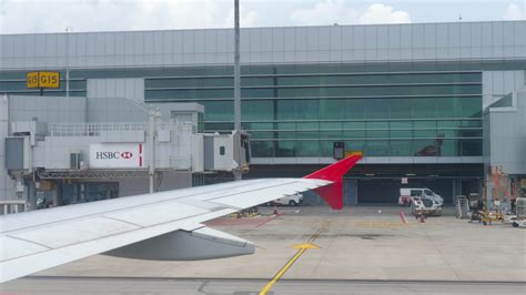 Changi Singapore November 22 2018 Terminal 4 In Changi Airport View