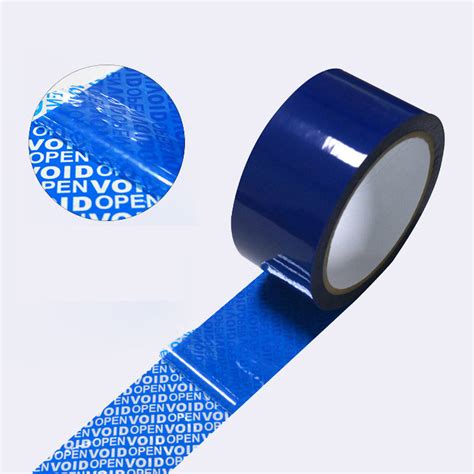 Total Transfer Tamper Evident Security Void Packing Tape Adhesive