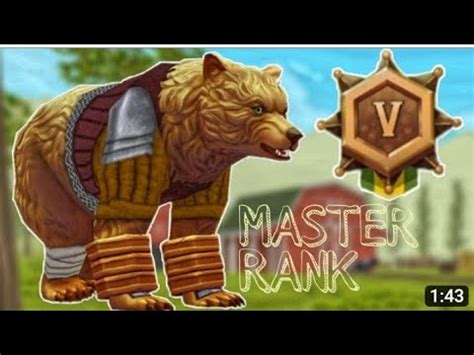 Reaching Master Rank WildCraft 1 YouTube