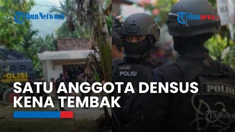 Baku Tembak Warnai Penangkapan Teroris Di Lampung 1 Anggota Densus 88